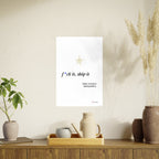 Motivational Poster - “F*ck It, Ship It” Minimal Art Print — Done Is Better Than Perfect