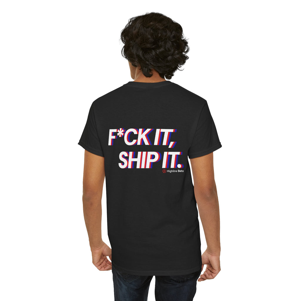 F*ck It, Ship It Typography T-Shirt
