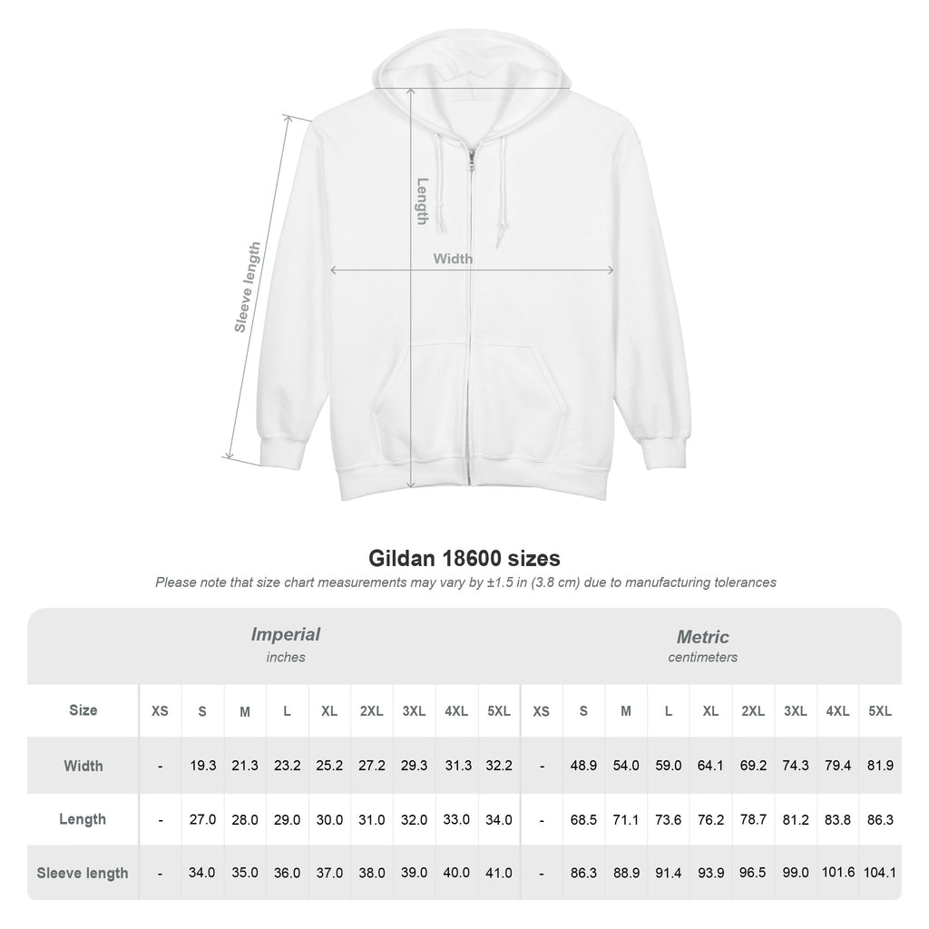 F*ck It, Ship It Typography Zip Hoodie
