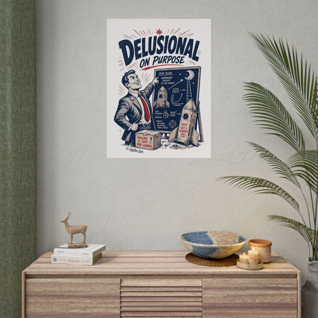 Delusional on Purpose Print