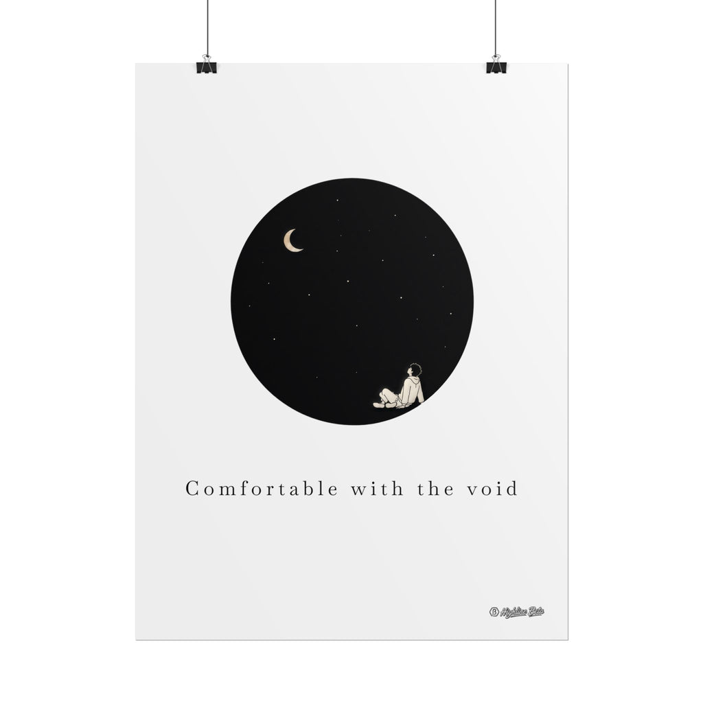 Comfortable with the Void Print