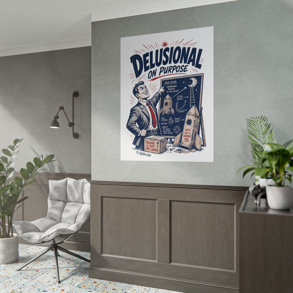Delusional on Purpose Print
