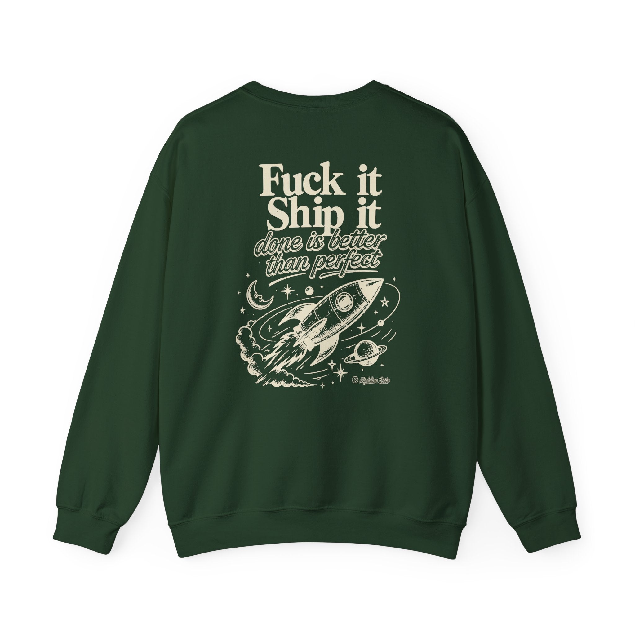 Fuck It, Ship It Crewneck Sweatshirt