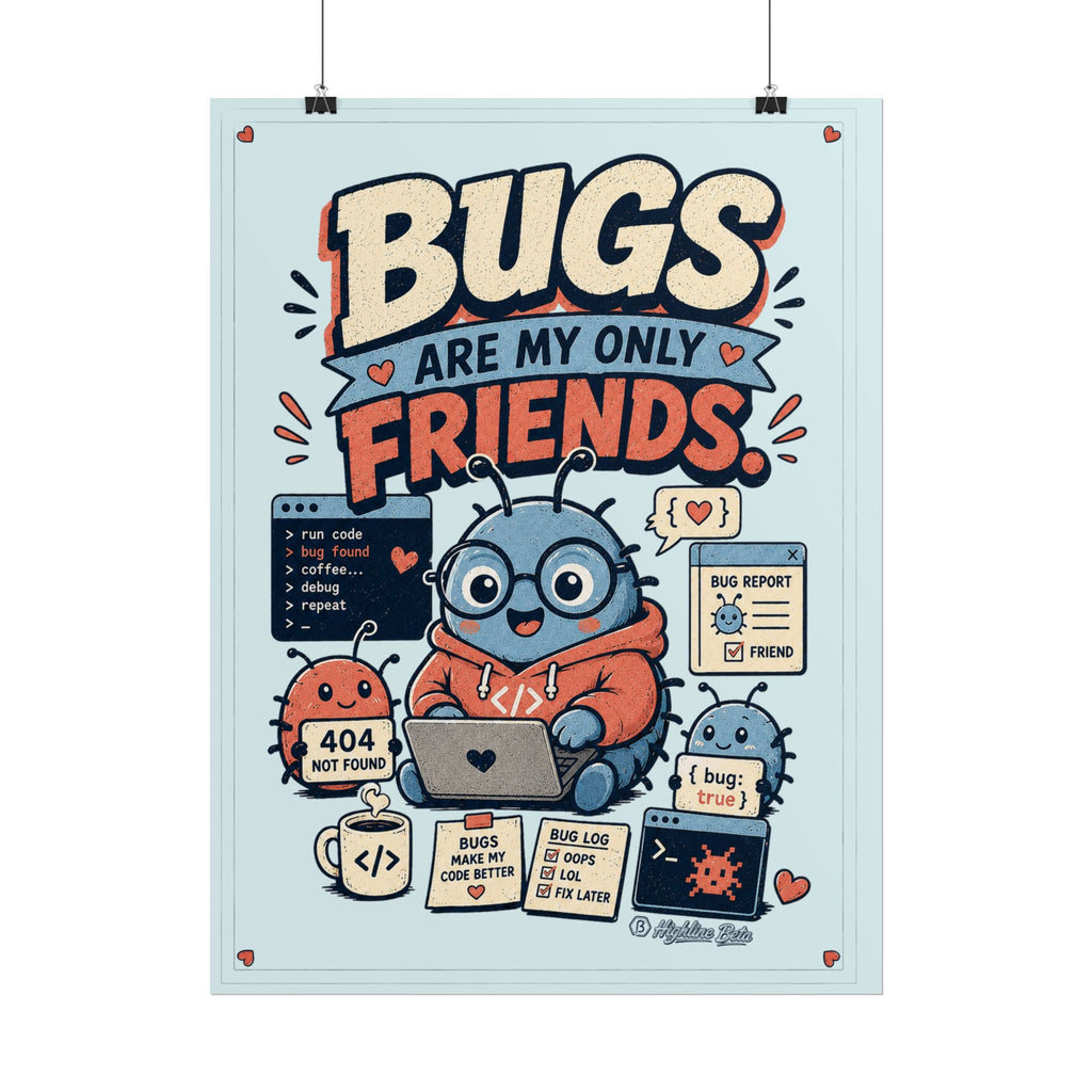 Bugs Are My Only Friends Print