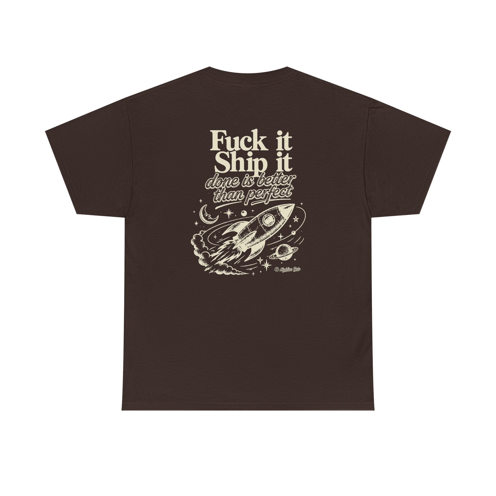 Fuck It, Ship It Illustration T-Shirt